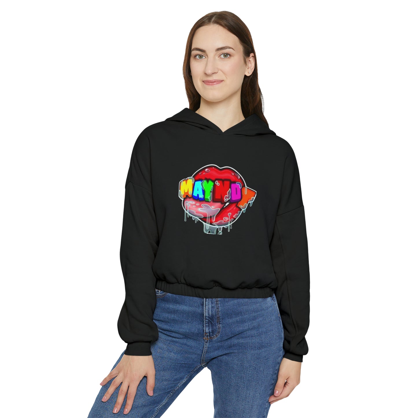 May Not Women's Cinched Bottom Hoodie