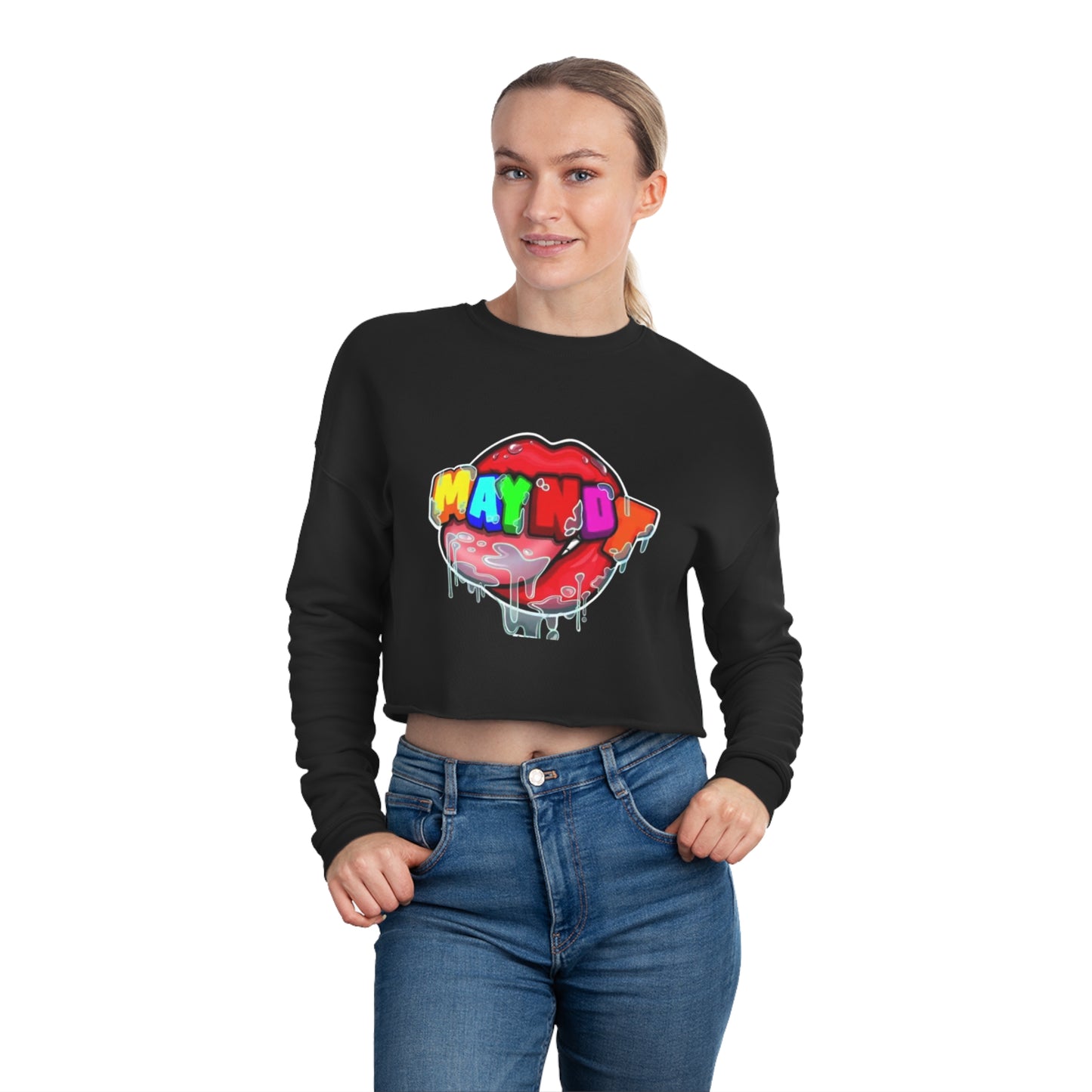 May Not Women's Cropped Sweatshirt