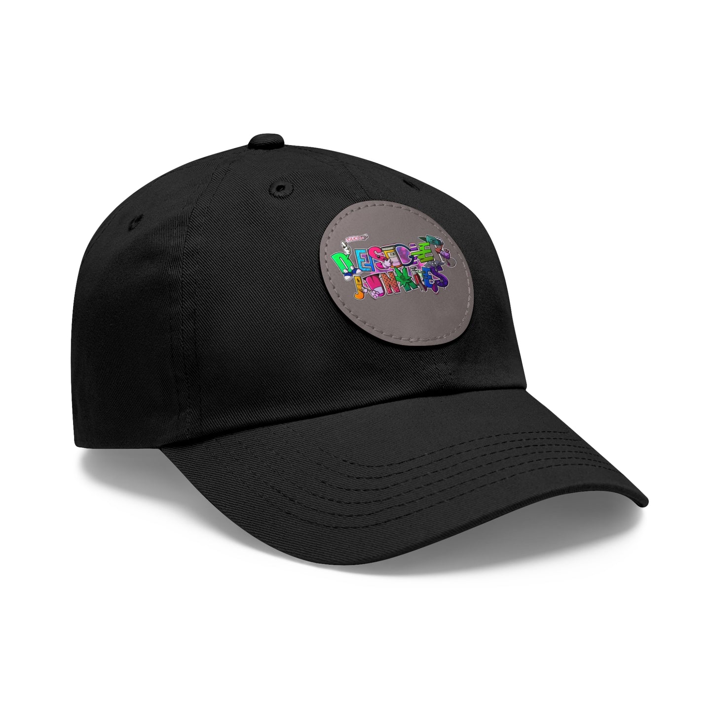 Designer Junkies Hat With Leather Patch