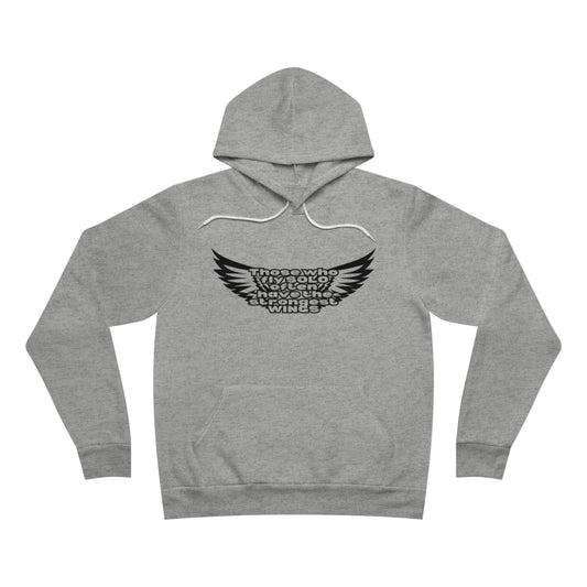 Fly Solo Unisex Sponge Fleece Pullover Hoodie