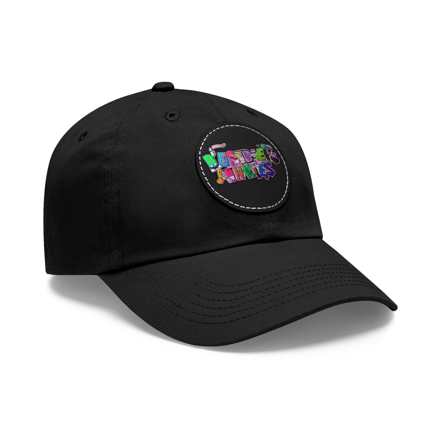 Designer Junkies Hat With Leather Patch