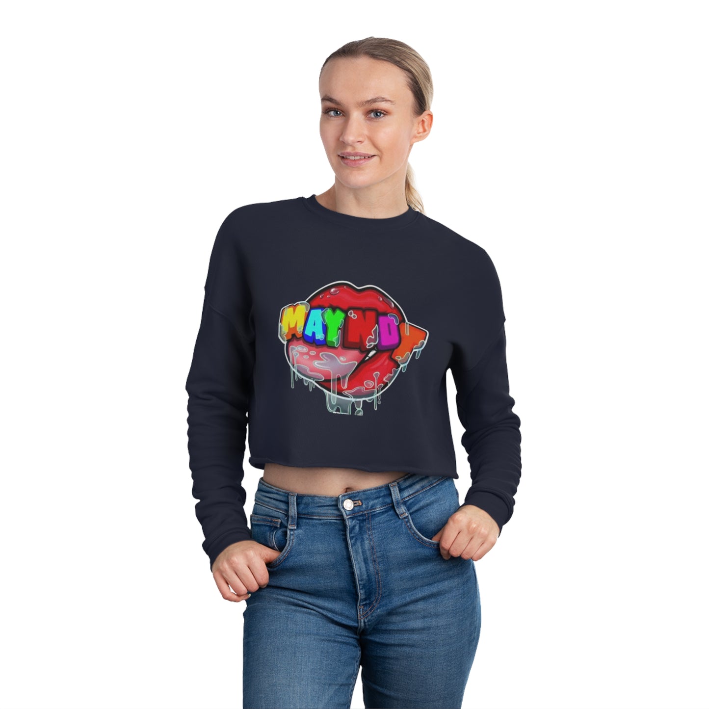 May Not Women's Cropped Sweatshirt