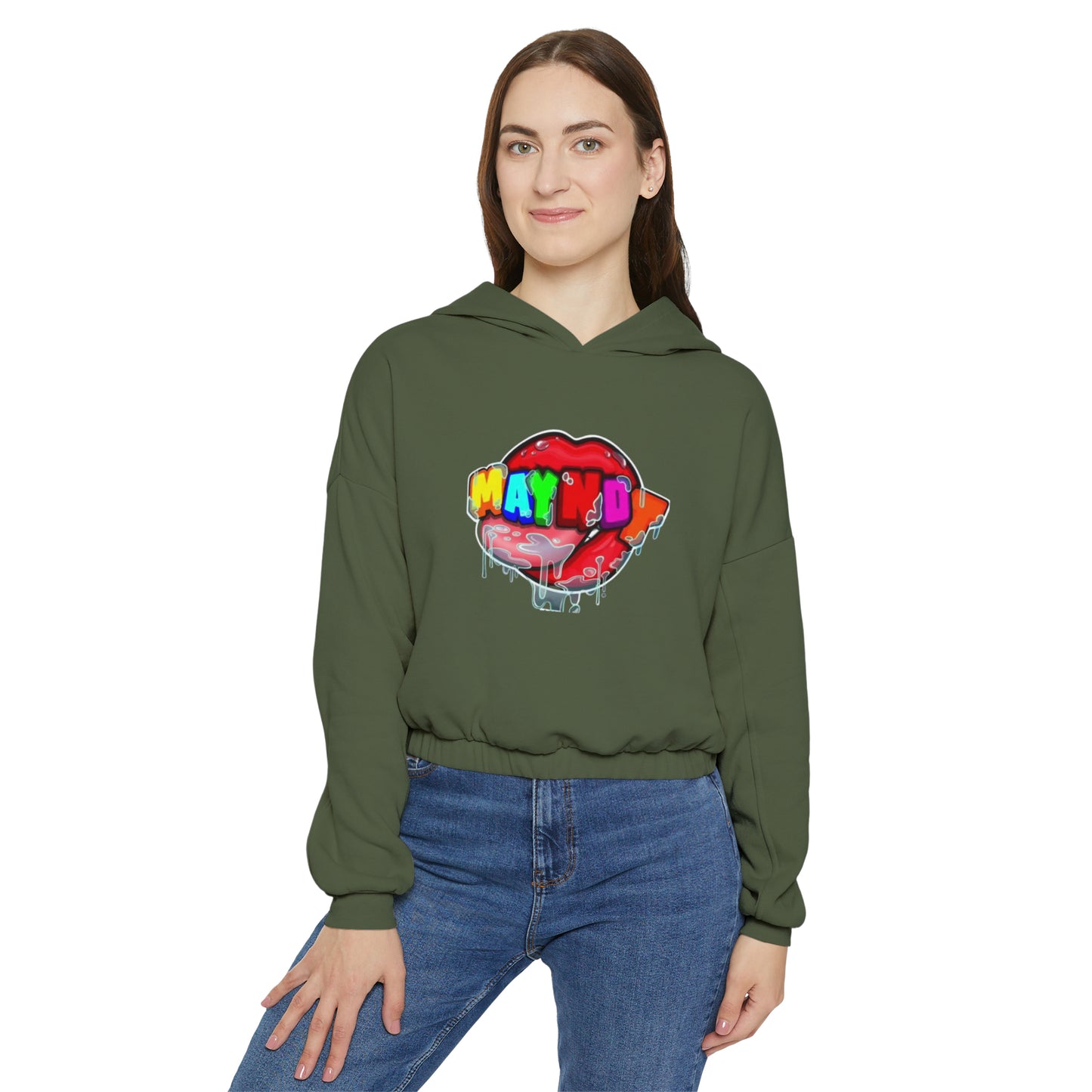 May Not Women's Cinched Bottom Hoodie