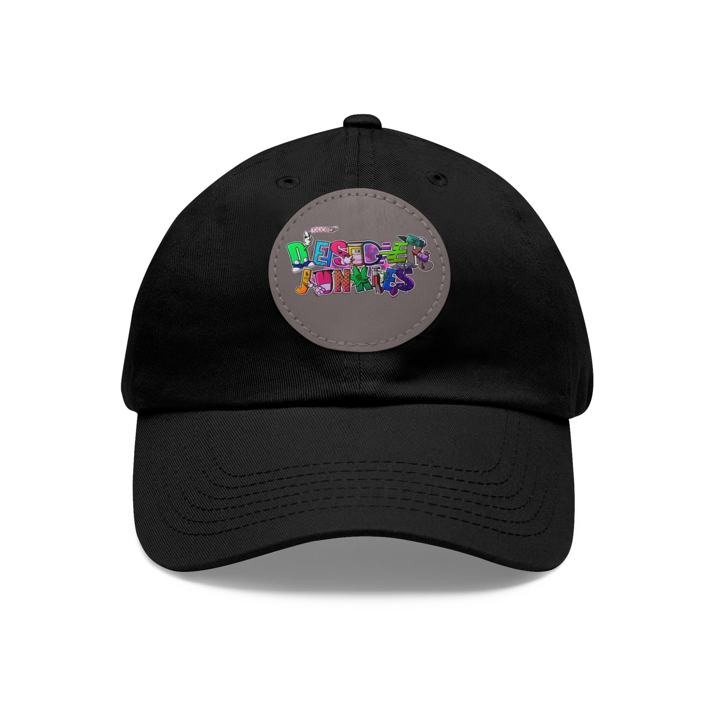 Designer Junkies Hat With Leather Patch