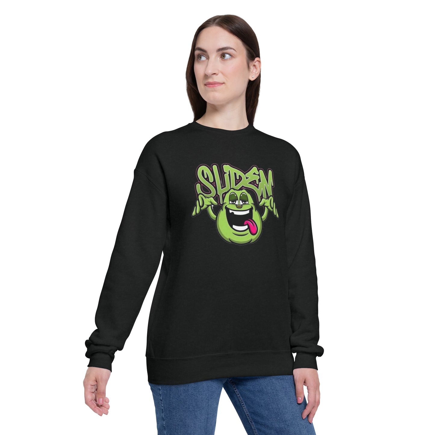 Sliden Unisex Drop Shoulder Sweatshirt