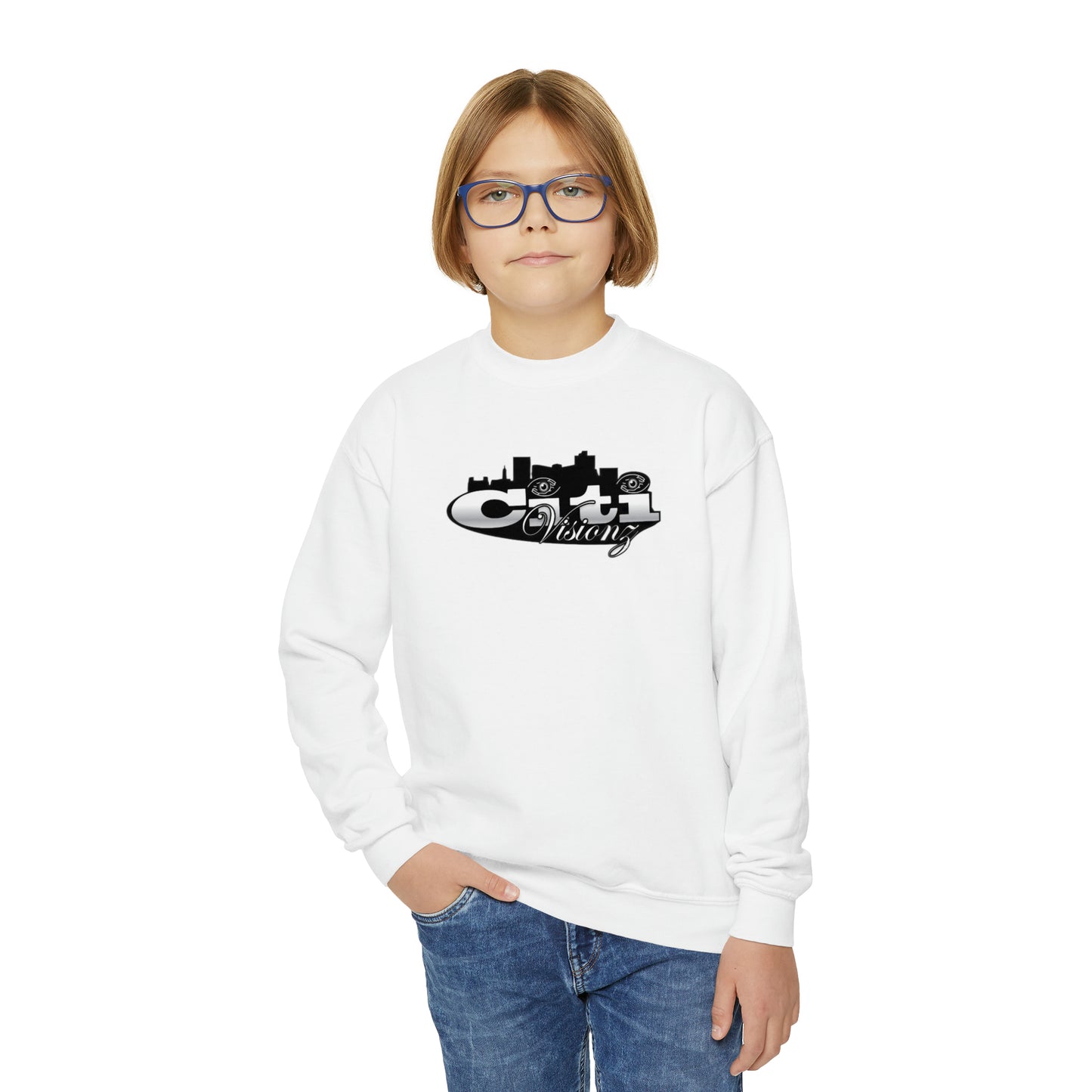 Citi Visionz Youth Crewneck Sweatshirt