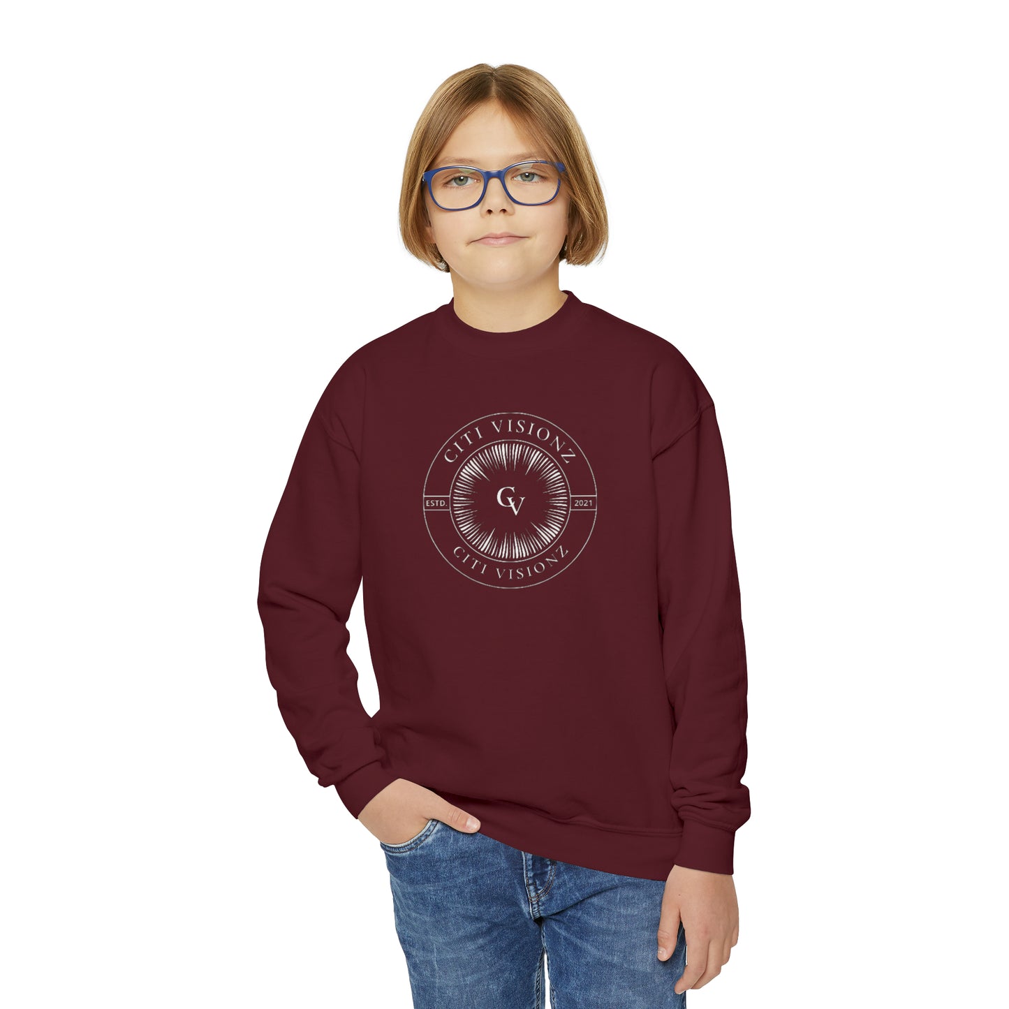 Citi Visionz Youth Crewneck Sweatshirt