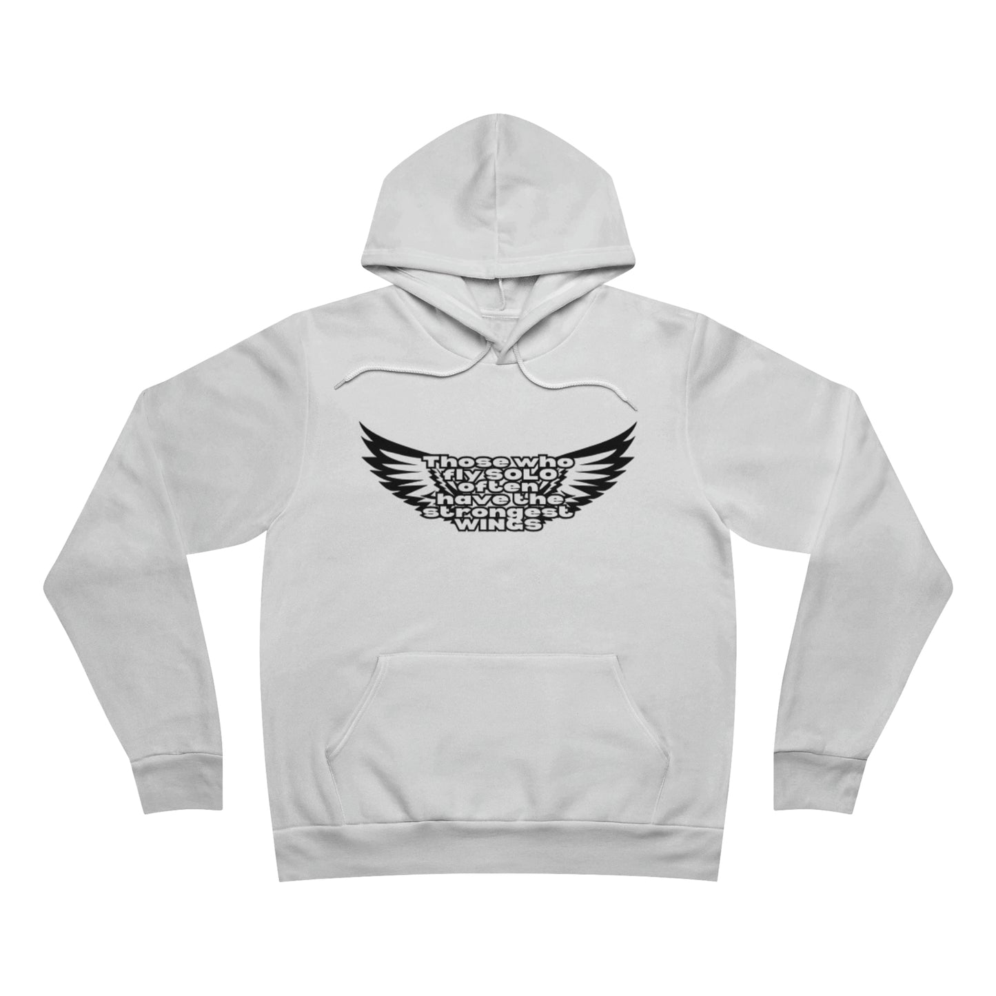 Fly Solo Unisex Sponge Fleece Pullover Hoodie