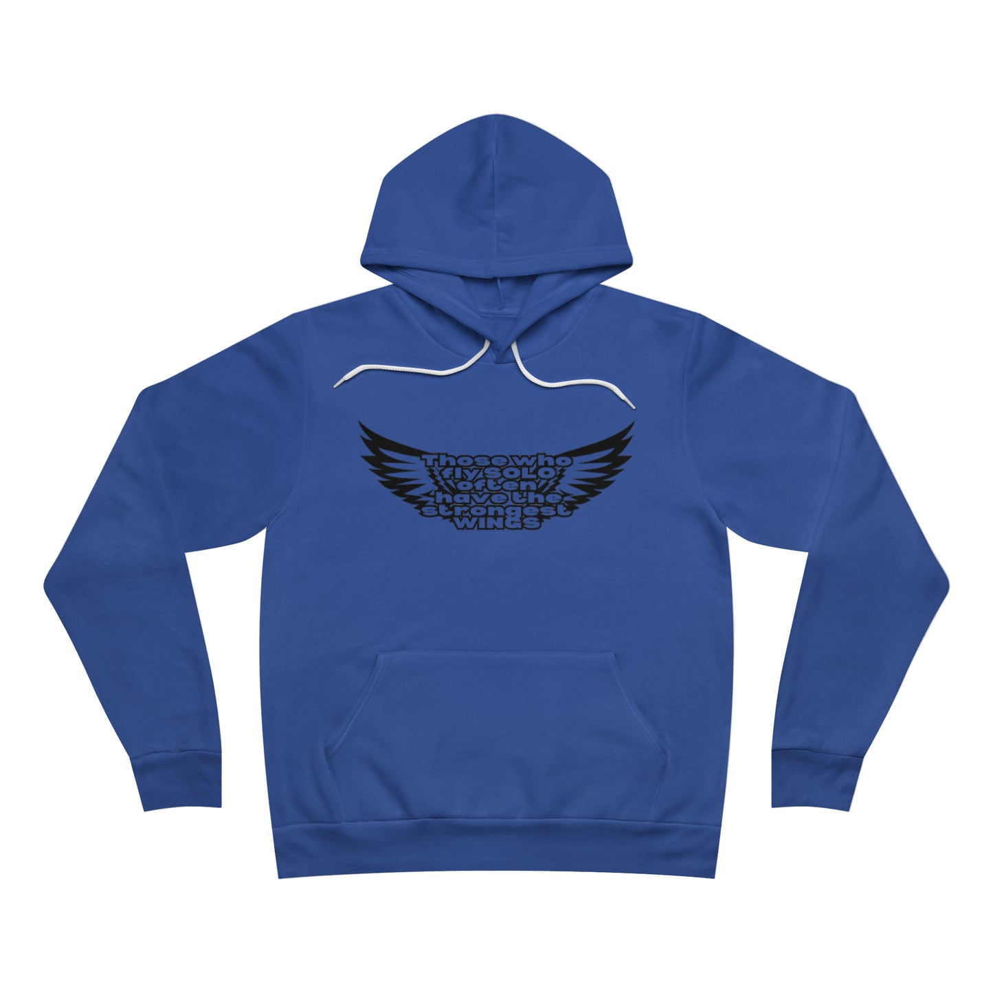 Fly Solo Unisex Sponge Fleece Pullover Hoodie