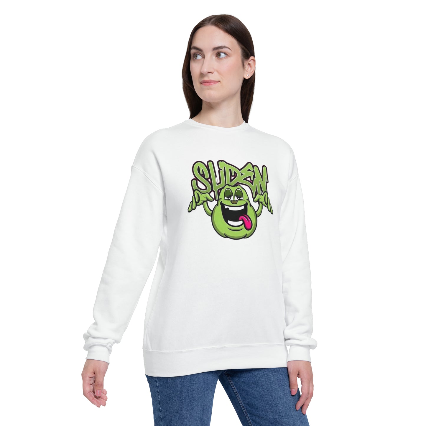 Sliden Unisex Drop Shoulder Sweatshirt