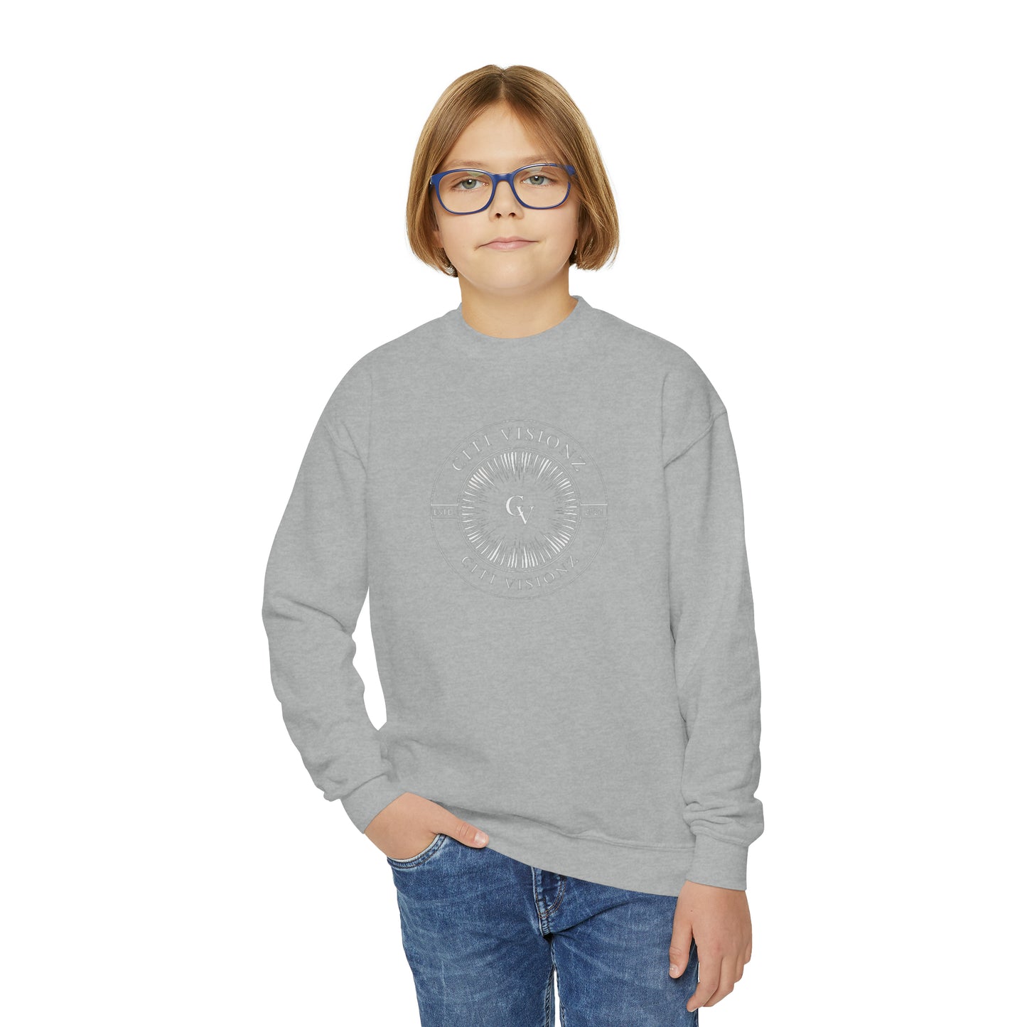 Citi Visionz Youth Crewneck Sweatshirt