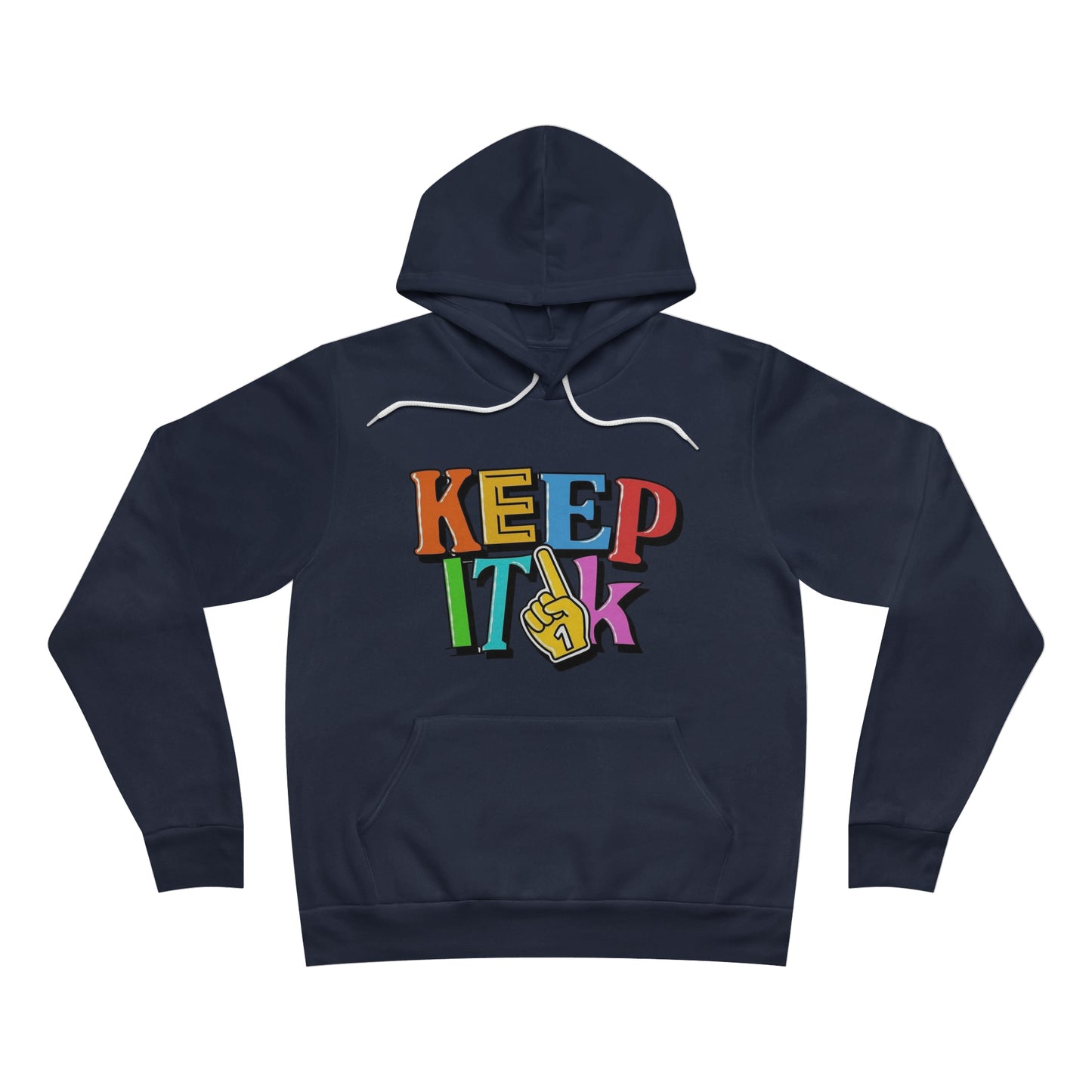 Keep It 1k Unisex Sponge Fleece Pullover Hoodie