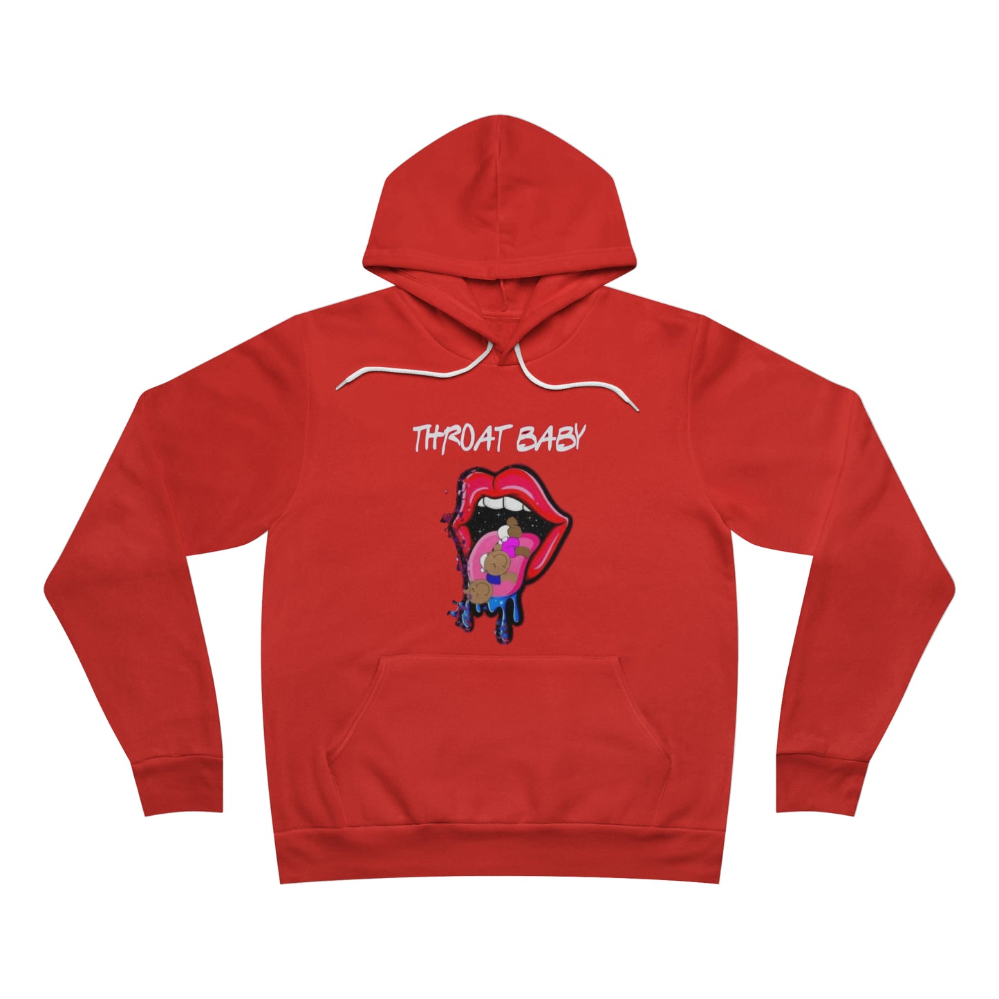 Throat Baby Unisex Sponge Fleece Pullover Hoodie