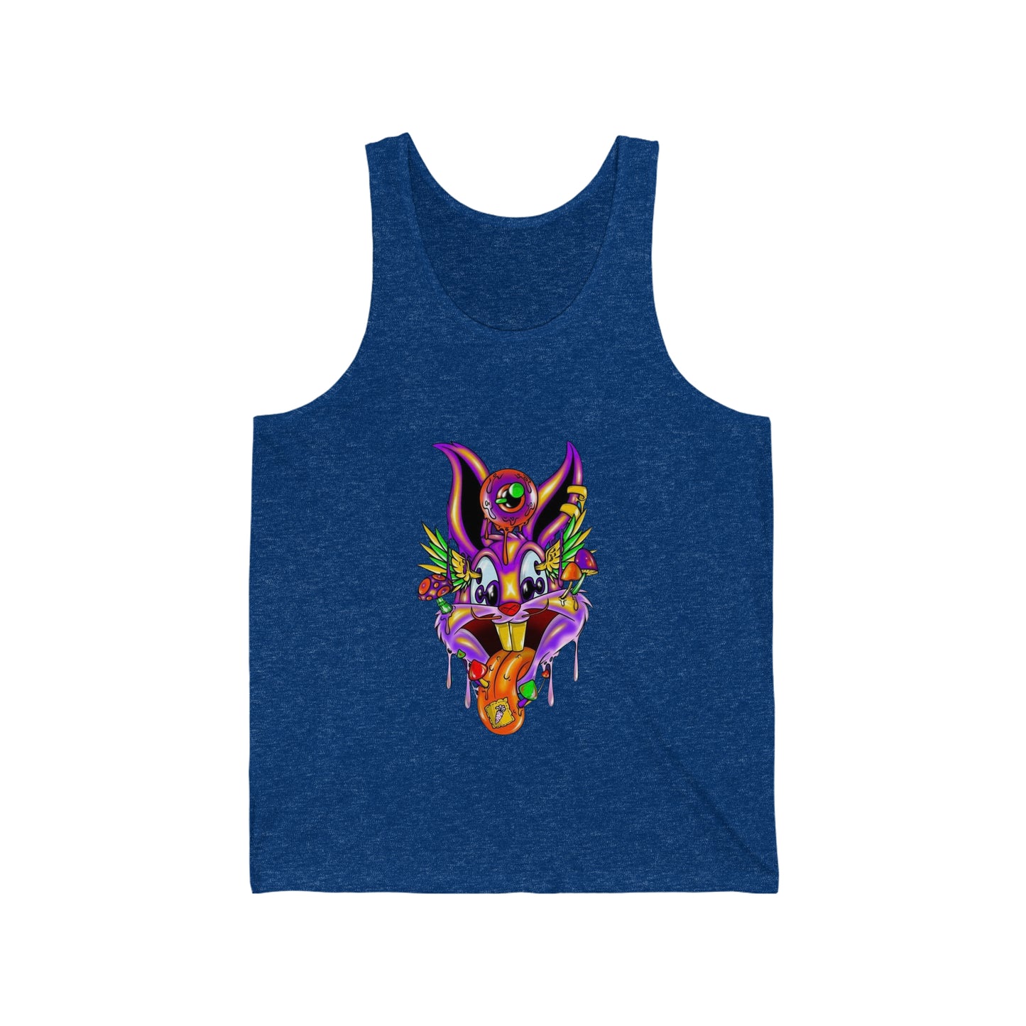 Shroomed Up Bunny Unisex Jersey Tank