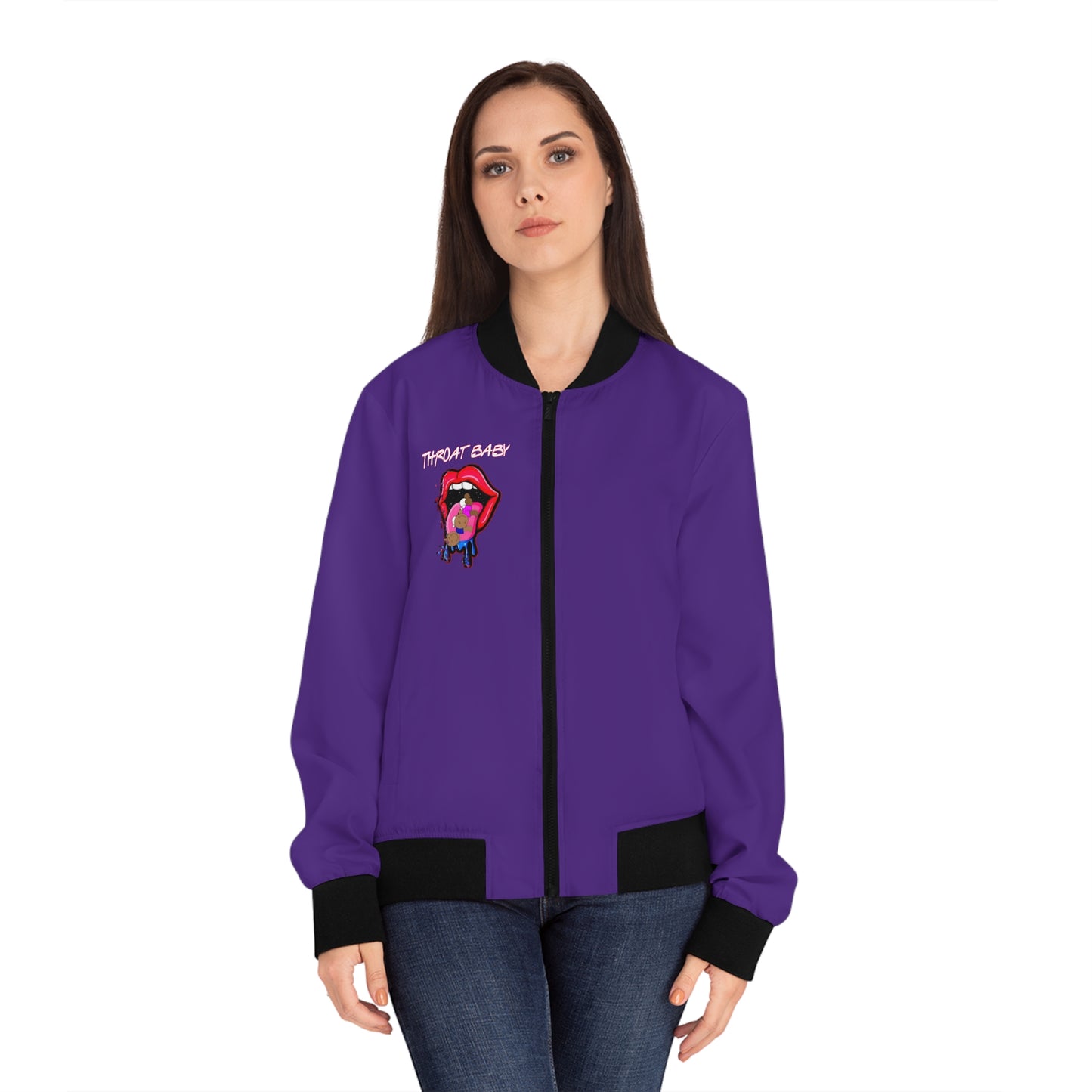 Throat Baby Women's Bomber Jacket