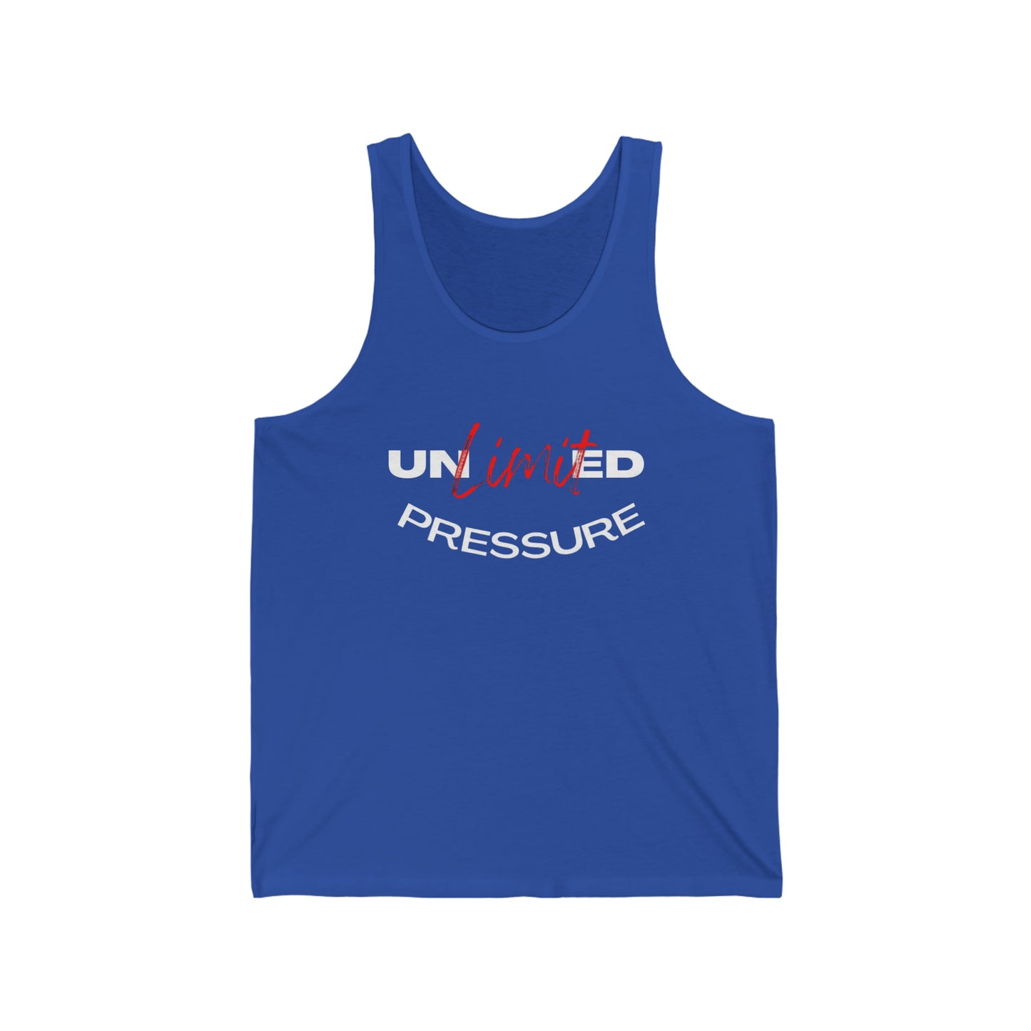 Unlimited Pressure Unisex Jersey Tank